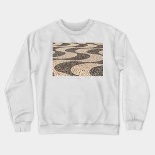 Waves Of Cobblestones - 1 © Crewneck Sweatshirt